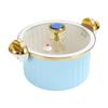 7L Cooking Pot for Food Preparation And Steaming Rice Noodles with Lid
