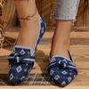 Fashion Women Flats Bowknot Pointed Toe Loafers Mesh Casual Shoes Women Comfort Walkers Shoes Ladies Trend Soft Sole Flat Sneakers Women