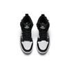 Anta High-Top Skate Shoes With Slip Resistance And Shock Absorption Men Skate Shoes Black White 91648060-3