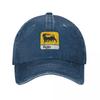 AGIP Oil Company Vintage Baseball Cap Dad Hat Outdoor Sun Protection Fishing Fashion Unisex Women Hats