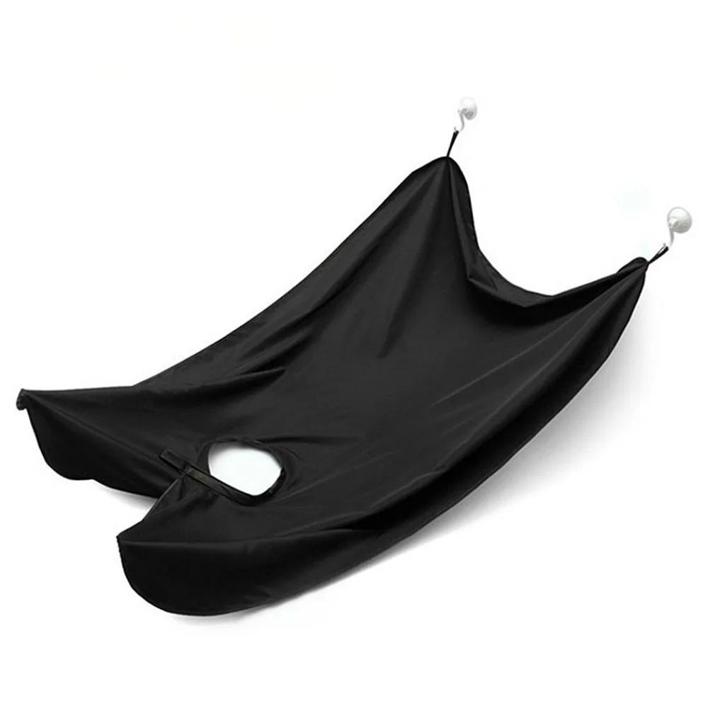Male Apron Shaving With Beard Catcher Cape Face Shaving Bib Hair Catcher For Shavers Hairdresser Tool Clean Apron Gift For Men Decor