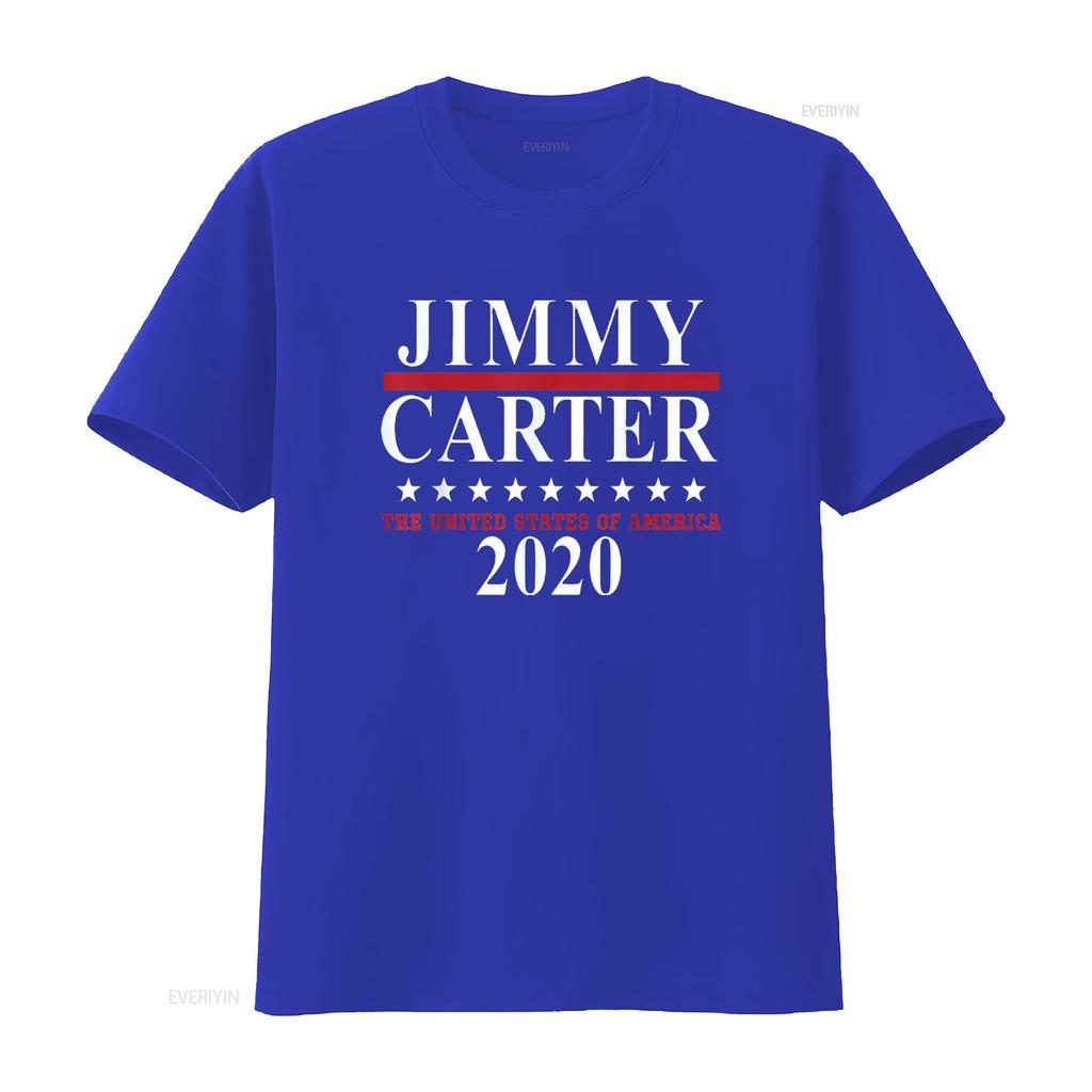 Herren Jimmy Carter für den Präsidenten der Vereinigten Staaten 2020 T-Shirt Schwarz 2XL Vintage Gewaschen Leicht Atmungsaktiv Vielseitig
