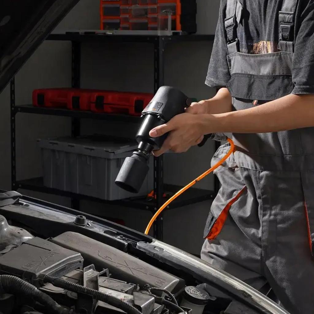 12-Piece 3/4"Drive Deep Impact Socket Set,large Socket Set Impact Grade Socket Set, 6 Point Axle Nut Sockets Set,CR-MO,Metric