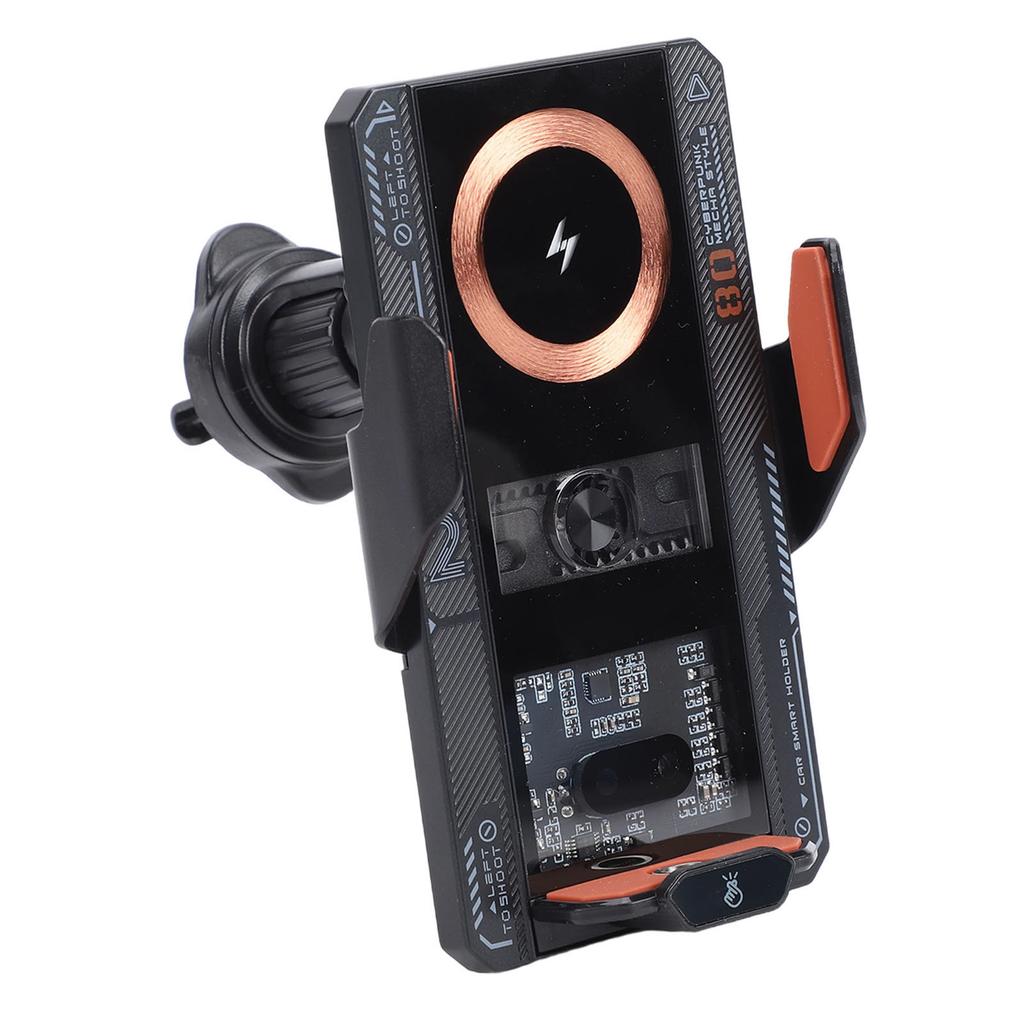 Caricabatterie Wireless per Auto Supporto per Auto con Serraggio Automatico Ricarica Wireless Magnetica 15W Ricarica Cablata 66W Supporto per Telefono per Bocchetta d'Aria