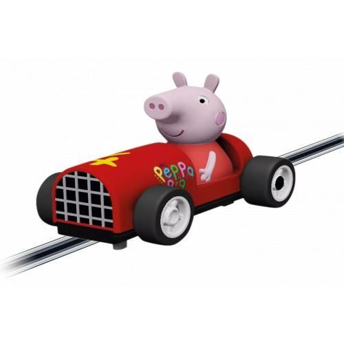 Voiture miniature pour circuit - CARRERA - Carrera FIRST 65028 Peppa Pig - Peppa - Rose