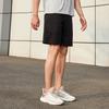 Li Ning Training Series Letter Print Training Running Shorts Men Shorts Black AKSR115-1