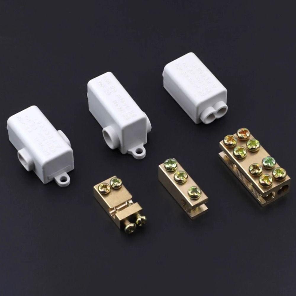 Universal High Power Splitter Conductor Brass Wire Connector Terminal Blocks Electrical