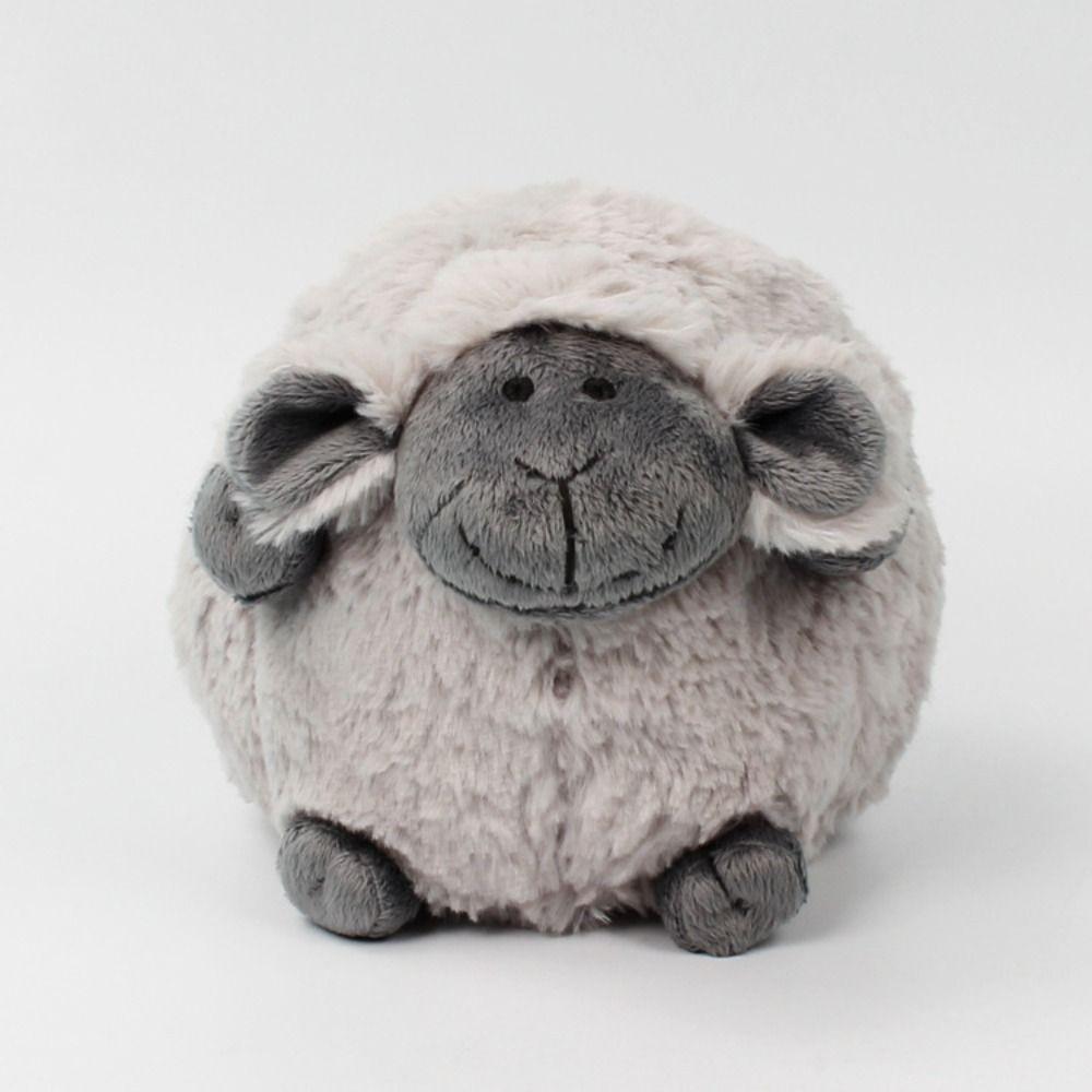 Cozy Stuffed Lamb Doll Huggable Plush Pillow Toy Gift Sheep Ball Doll Kids