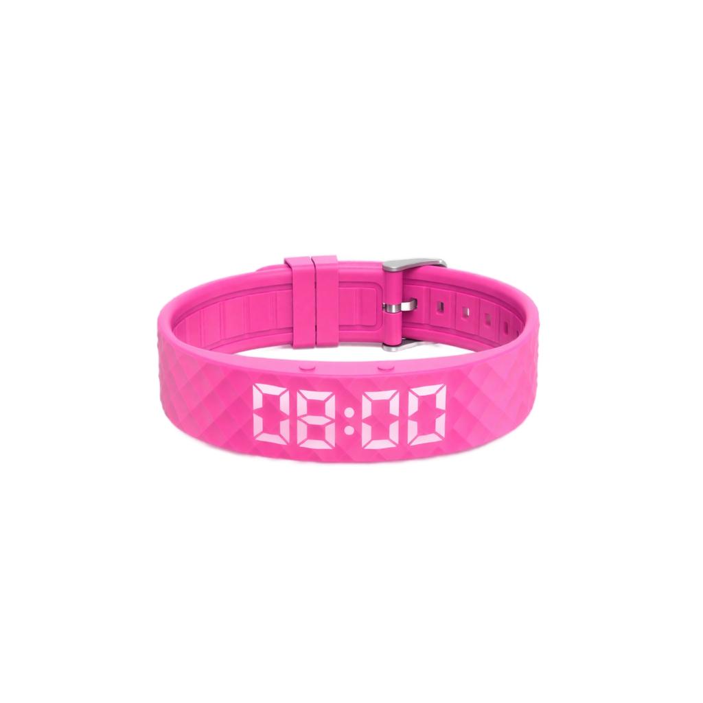 Vibrating Alarm Wristband Heavy Sleepers Adults Wrist Band Clock Watch Bands for Deaf People Silent Bracelet Sleeper Wearable Bed Sleep