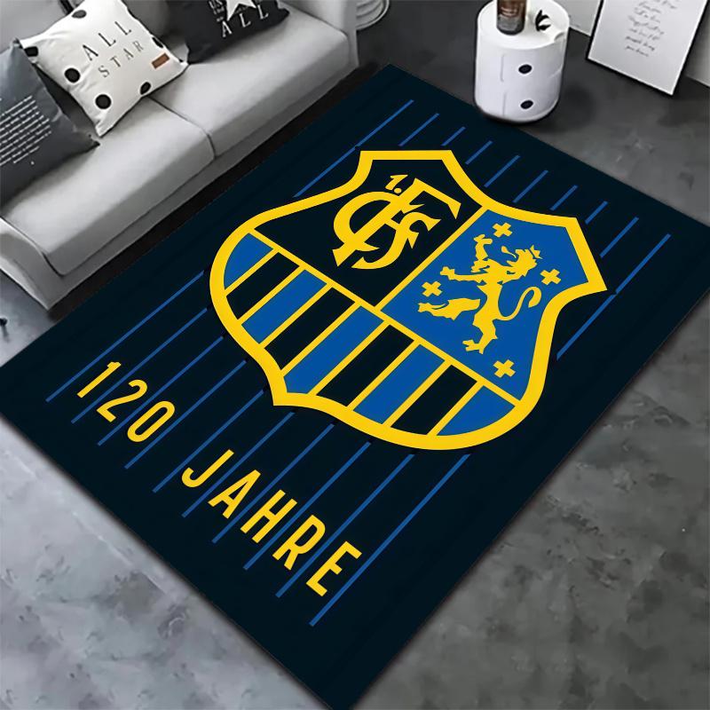 Fc Saarbrcken Carpet Rug for Living Room Bedroom Home Sofa Decoration,Kids play Nonslip Floor Mat