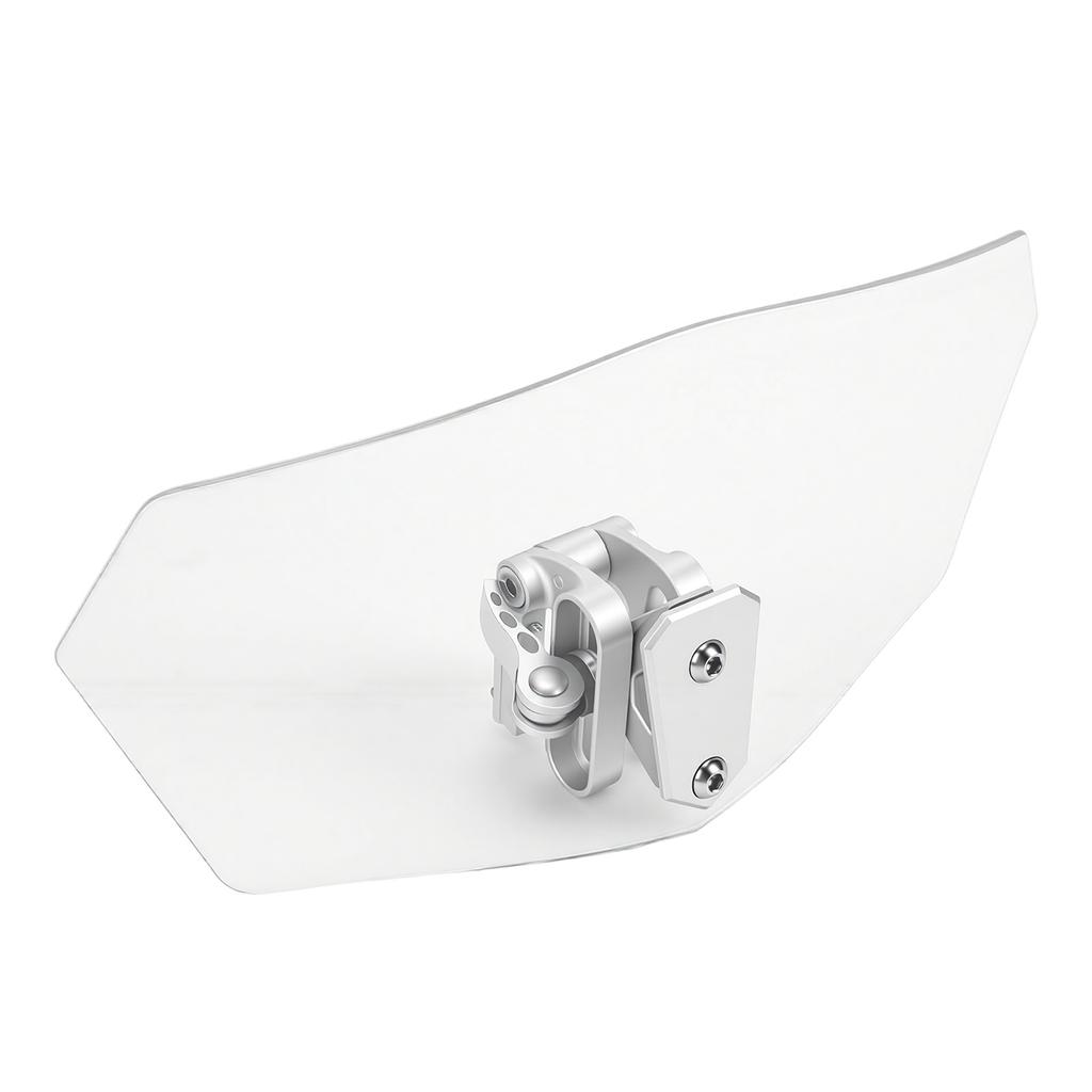 Motorcycle Windshield Windscreen Extension Adjustable Height Universal Protective Noise Reduction for Motorbikes Racing