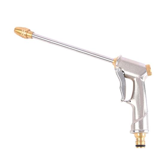 High Pressure Cleaner Aluminum Construction Easy to Carry Portable Pressure Washer Outdoor Furniture Cleaner серебряный