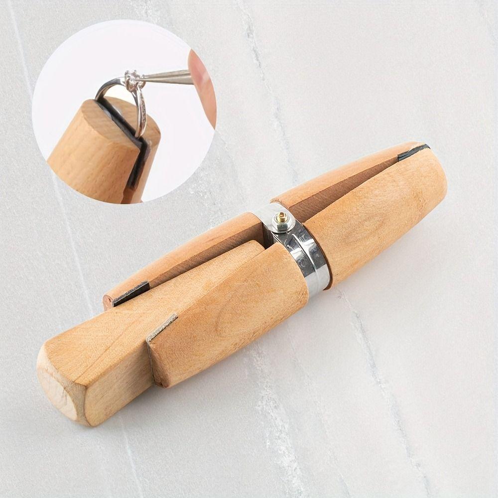 Safe Secure Holding Jewelry Making Tool Leather Jaws Jewelers Holder Jewelry Setting