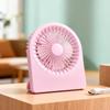 3 Speed Ultra Thin USB Rechargeable Desktop Fan Quiet Operation Energy Saving for Office Desk Use