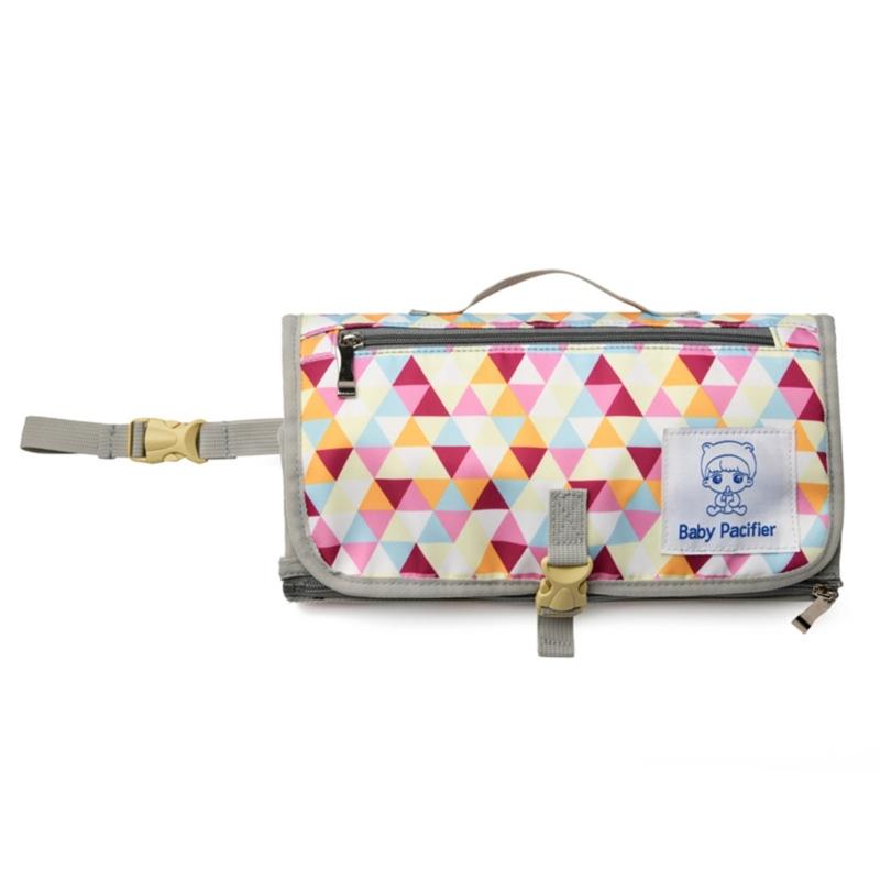 Многофункциональная сумка-коврик для смены подгузников для малыша с карманами для хранения, модная сумка для смены подгузников для путешествий и использования на открытом воздухе