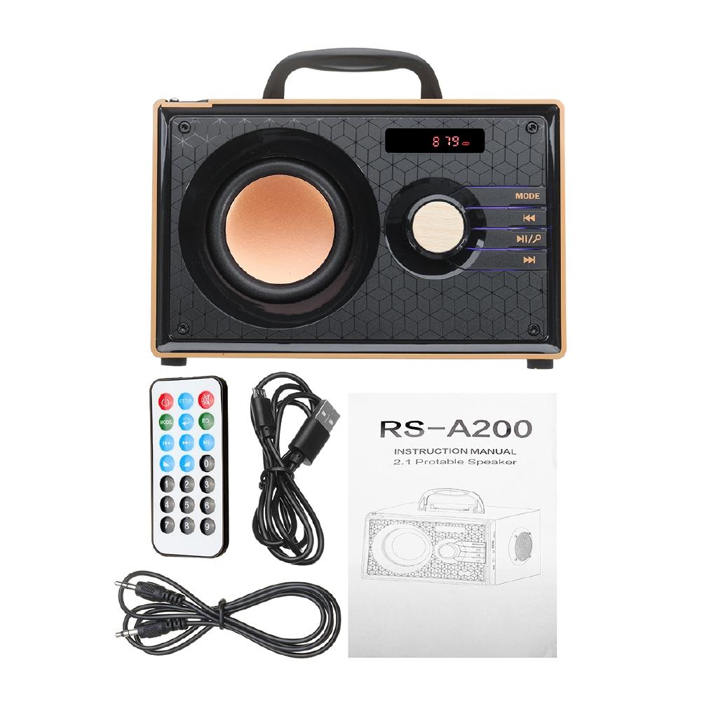DC 5V Portable Stereo bluetooth Speaker Subwoofer Heavy Bass Wireless Boombox Sound Box Support FM TF Home Theater
