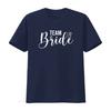 Team Bride T Shirt Squad to be Bachelorette Party for women oversized tee plus size Hen do vintage Washed Breathable