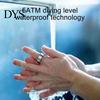 Distance Measurement Smart Ring Fitness Tracker with Motion Tracking IP68 Waterproof Bluetooth-compatible Sleep Monitor Health Men