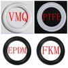 1/2" 3/4" 1" 1.5" 2" 2.5" 3" 3.5" 4" - 10" Garnitură Strip Etanșare Sanitară Tri Clamp PTFE EPDM FKM Silicon Garnitură Diopter Ferulă Homebrew