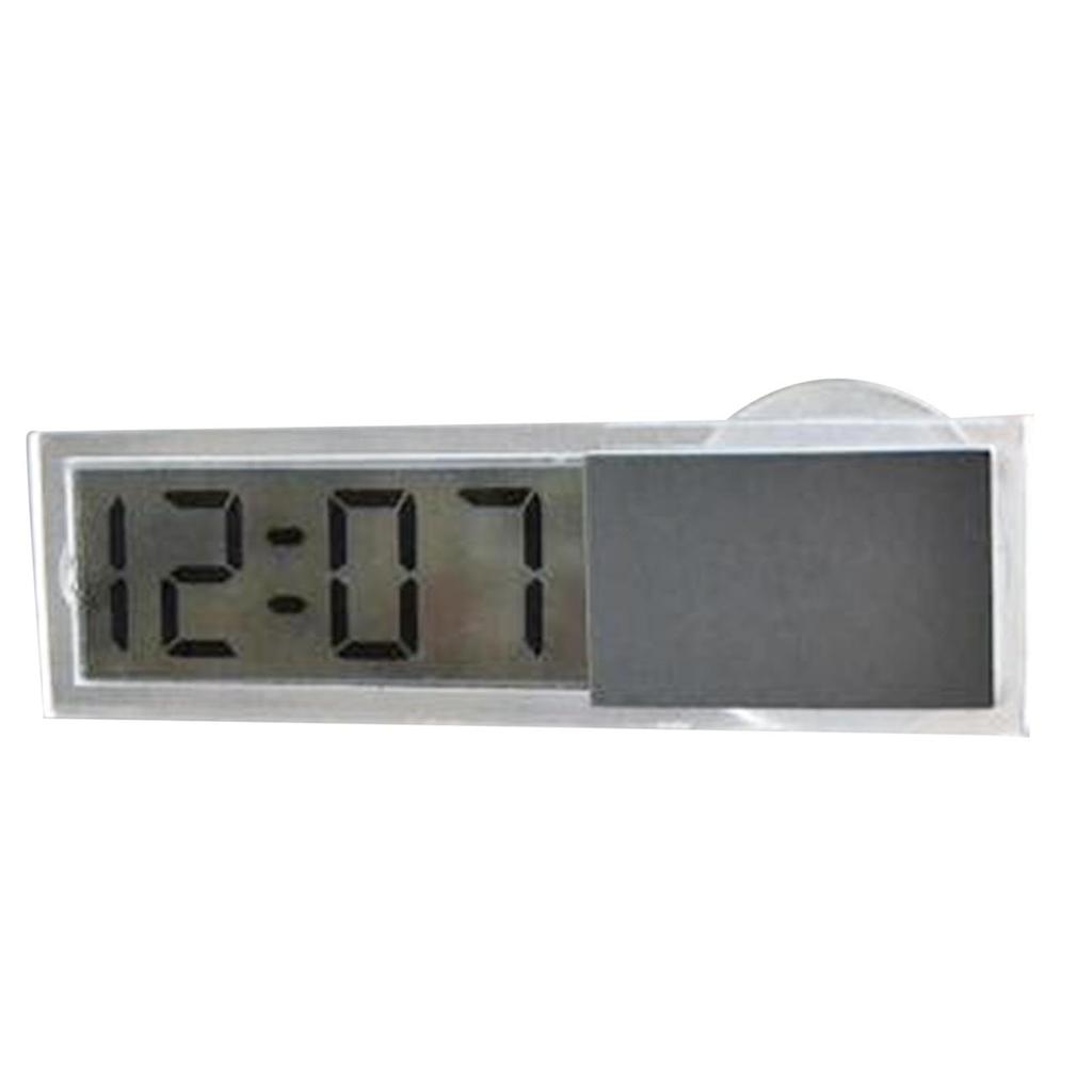 SOUFLY Car LCD Clock, Car LCD Clock | Car Clock Mount Watch with Suction