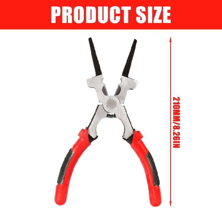 8inch Welding Pliers Multifunctional Steel Welding Pliers for Welding Electrical Mechanical Workshop and Home Use