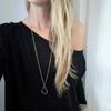 Simple Metal Style Sexy Hollow Love Peach Heart Shape, Long Sweater Chain Necklace Necklace Necklace