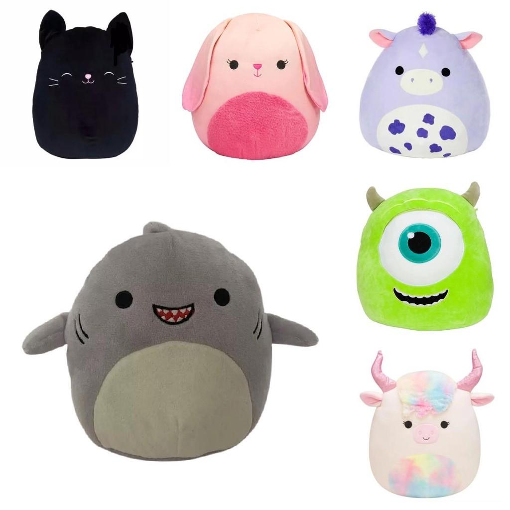Cat Squishmallows Shark Rabbit Plush Toy Animal Stuffed Doll Gift Decoration