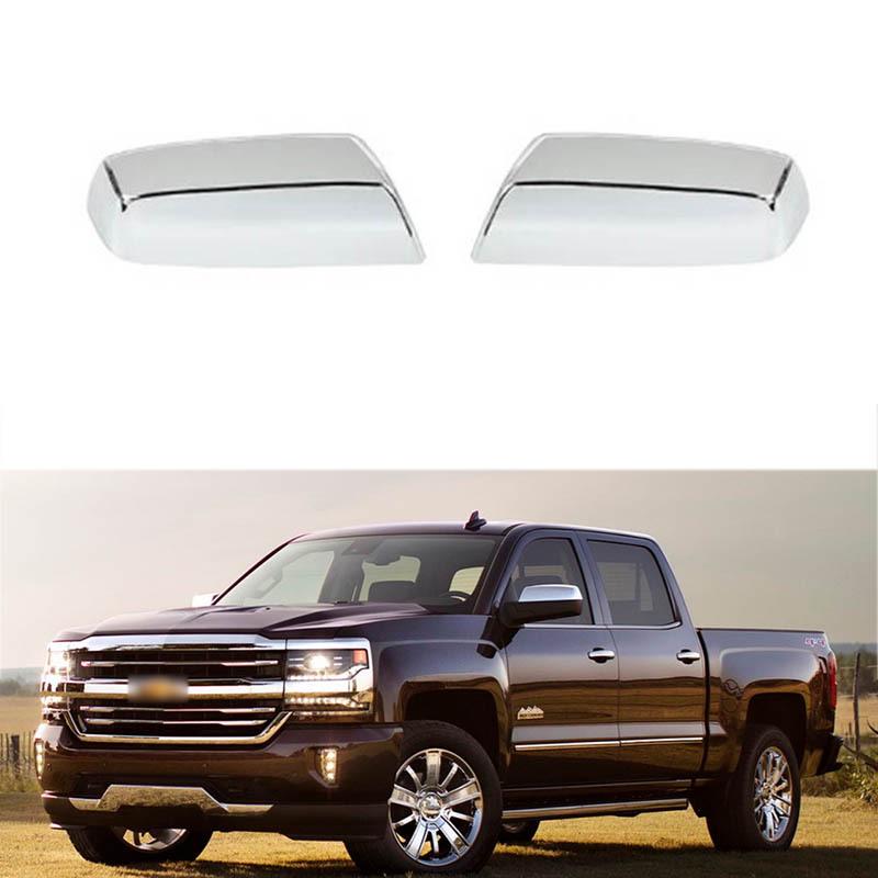 Rearview Mirror Cover for 2014-2018 Chevy Silverado & GMC Sierra