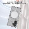For Samsung Galaxy A56 5G/A36 5G Magnetic Case Honeycomb Design TPU + PC Phone Cover
