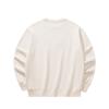 Anta Good Things Happen 2026 Casual Sports Crew Neck Long Sleeve Pullover Sweatshirt Men Sweatshirt Milk-Salt-White 152618706N-3