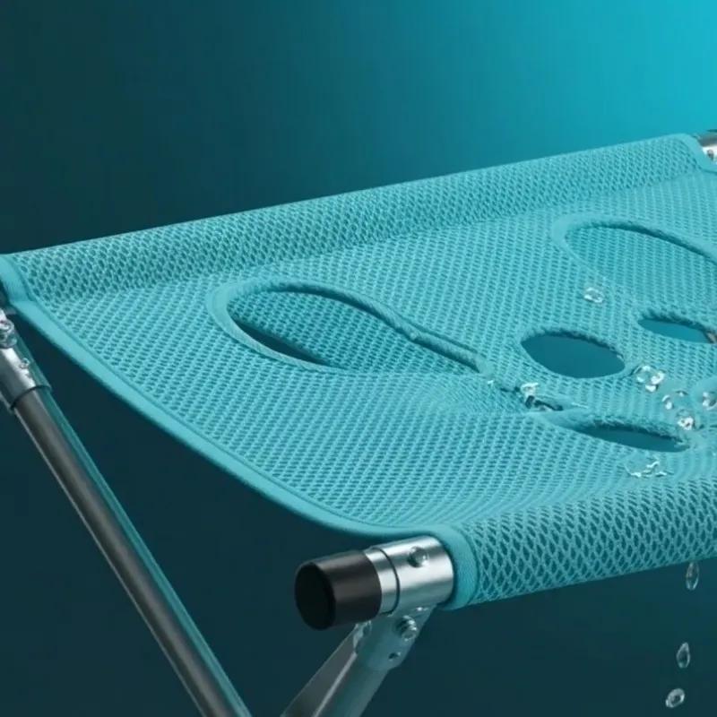 Folding Pet Grooming Hammock Quick Drying Anti-Scratch Dog Grooming Table Adjustable Detachable Pet Washing Station Picking Ears