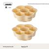 ZISIZ Rotatable Kitchen Prep Tray with Drain Basket