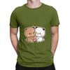 Bubu Dudu Panda Graphic 100 Cotton TShirt Bubu Dudu Tees Tops For Unisex