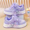 Spring/Summer 2026 Girls' Cartoon Mesh Breathable Sports Shoes - Soft Sole, Non-slip Casual Sneakers