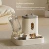 Dog Cat Food Bowl Automatic Feeder Water Dispenser Double Bowls Large Capacity Household Pet Supplies Portable Water Container
