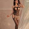 NOVINKA Japonsko Korejský styl Sexy prádlo bez rozkroku Krajka Dutá podprsenka Set Erotické kostýmy Teddy Baby Doll Šaty Deep V Open Bra Porno Ženy Spodní prádlo Sexsuit