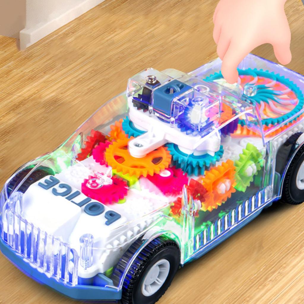 Transparent Gears Sports Car Toys Mechanical Car Toys Concept Racing Car Toys Gimbal Car Toys Electronic Car Toys Car Toys With Music And Lights