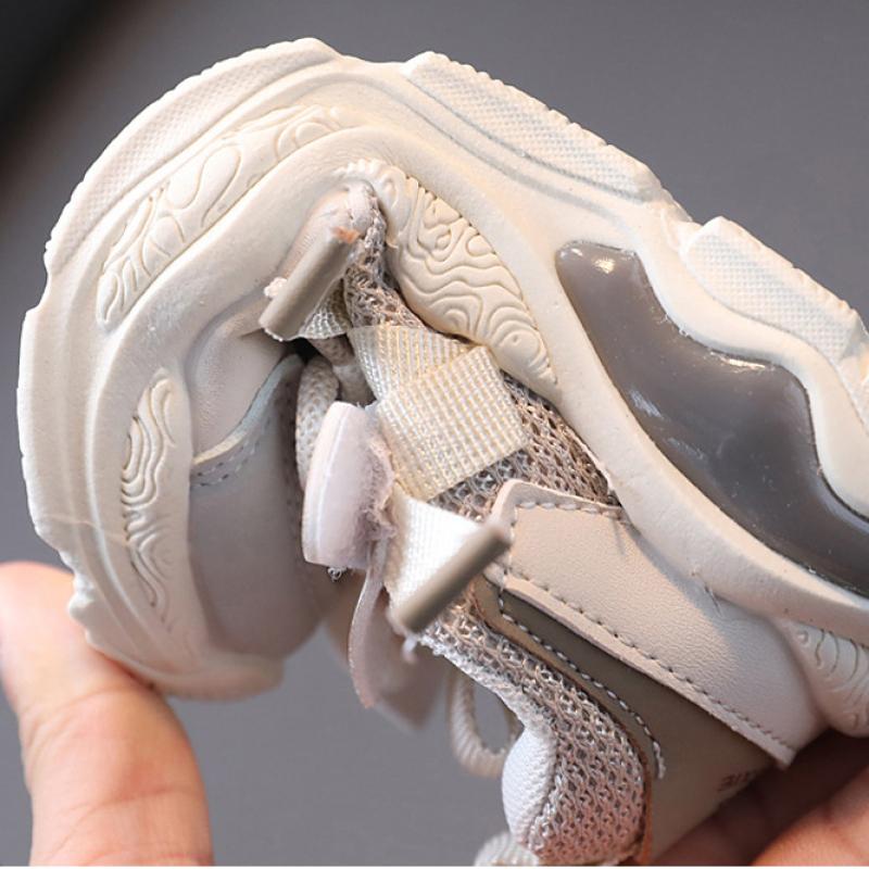 New Breathable Mesh Sneakers for Kids Daddy Shoes for Girls Soft Soled Baby Toddlers