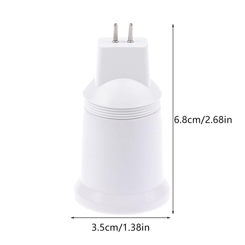 Mr16 G5.3 To E26/E27 Plug-In Lampholder Changed To Threaded Lampholder Lamp Holder Converter Adapter Screw Socket