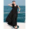 Annaco Lyocell Bubble Cotton Sleeveless Dress