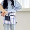 Berry Check Ziat Waterproof Half Apron