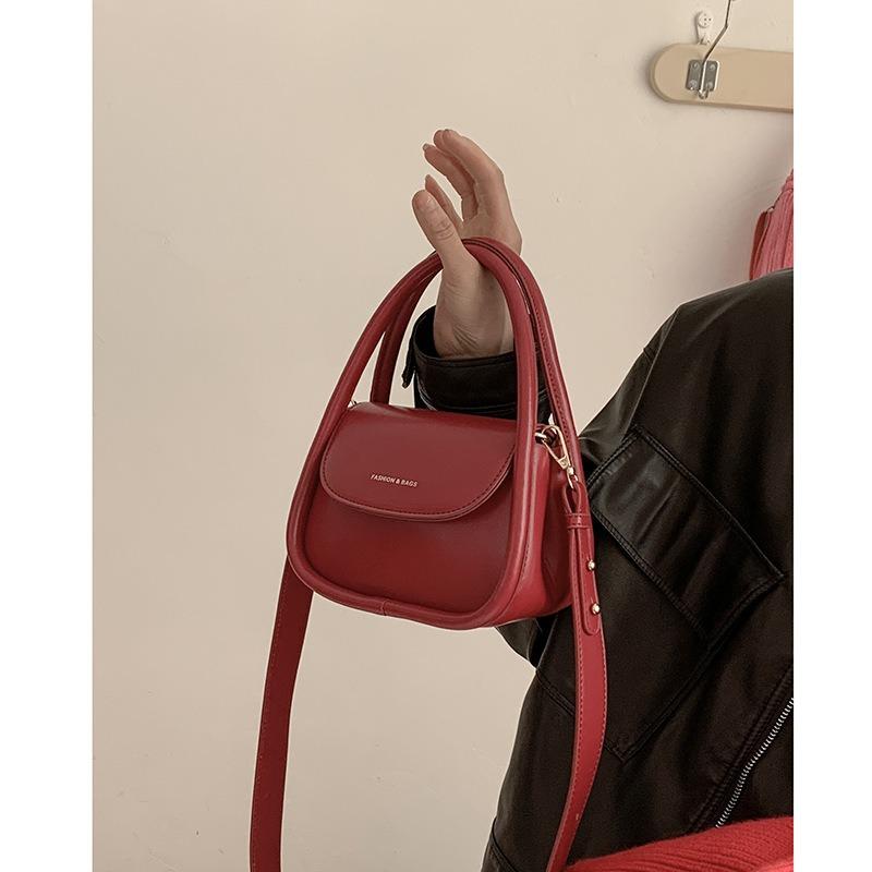 High-end Handbag, Simple Small Square Bag, Fashionable and Versatile, Single-shoulder Crossbody Bag