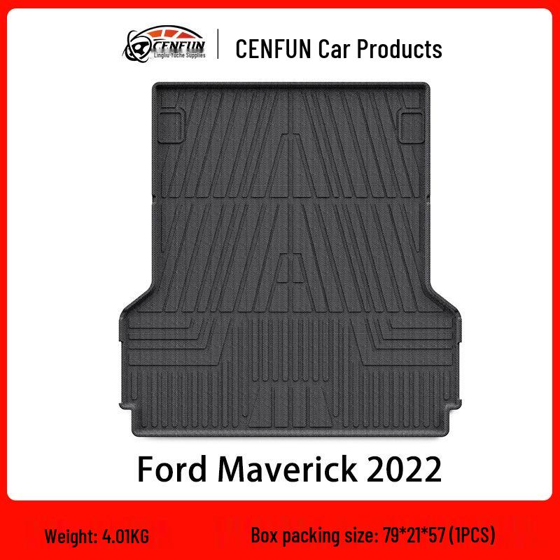 

Подходит для коврика кузова и задней двери пикапа Ford Maverick 2022 года Truck Bed Mat