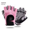Unisex Breathable Half-Finger Fitness & Cycling Gloves - Thin, Anti-Callus for Summer Sports, Weightlifting, Pull-Ups, and Driving.