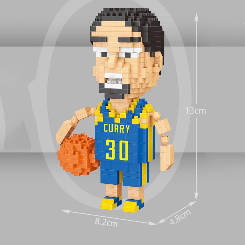 

Новая 3D-модель баскетбольного идола, строительный блок, баскетболист, миниатюрная сборка, кирпич, подвижная кукла, детская игрушка