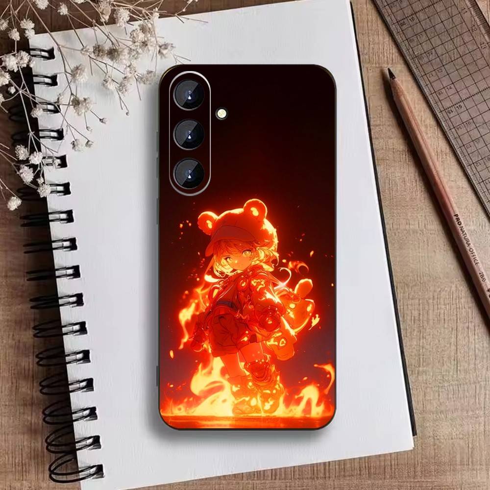 U-Atelier of Witch Hat Phone Case For Samsung Galaxy A73,21,22,32,71,53,52,51,80,5G Soft Black Cover