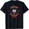 T-shirt Ufficiale con Licenza Chicago Blackhawks Hockey Mask Nera