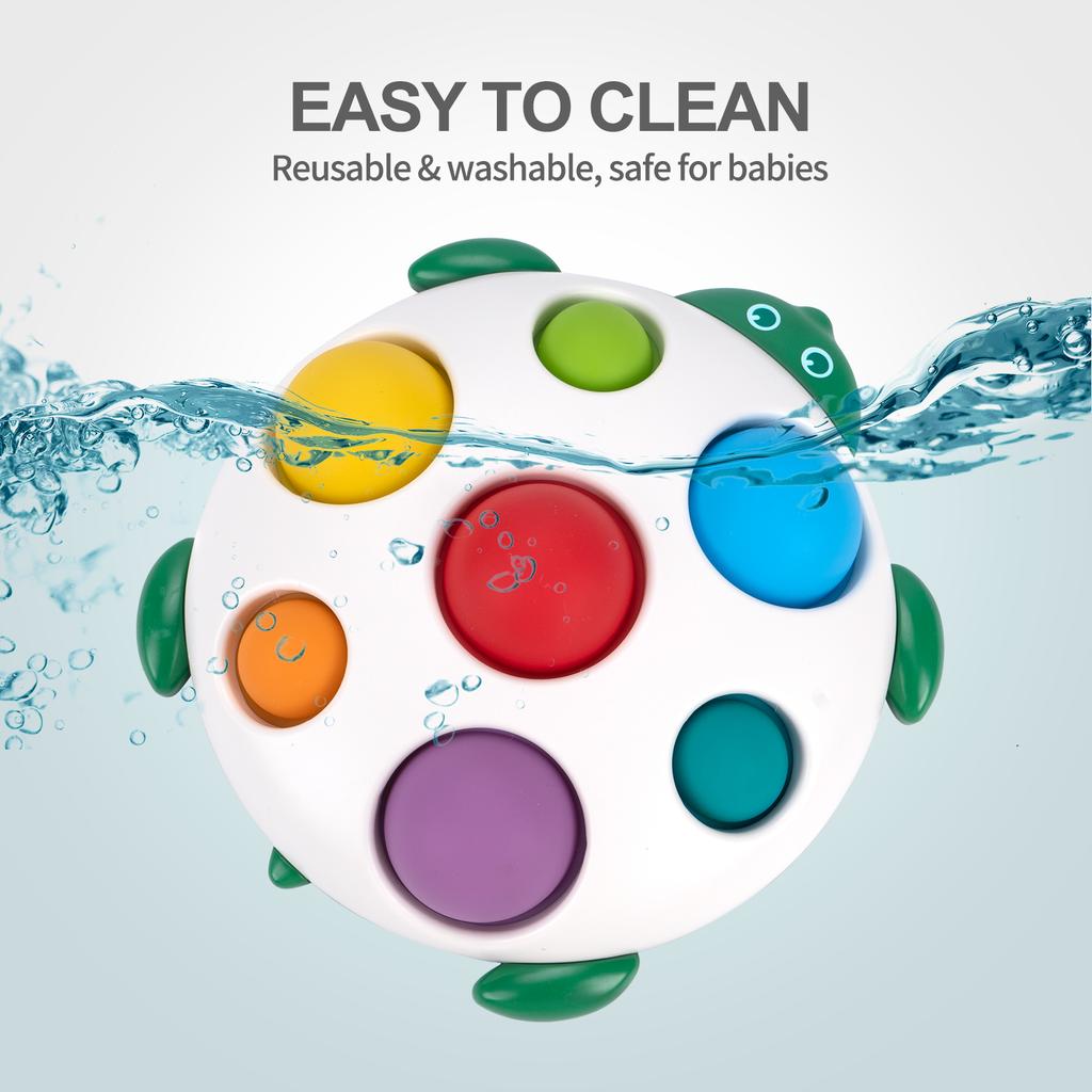 Squeeze Push Pop Toys Kids Finger Press Toys Education Intensive Training Fidget Toys Infant Montessori Colorful Sensory Toys