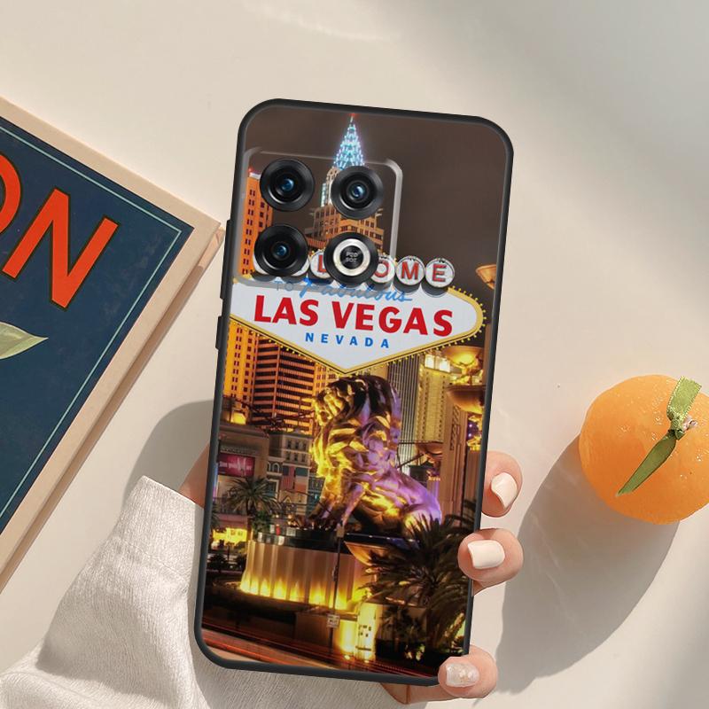 Las Vegas Sign LIGHTS Nevada Rome Case For OnePlus 12R 13R 13T 10R 15 13 12 11 10T 8T Nord CE 4 3 2 Lite N20 N30 Nord 5 Cover