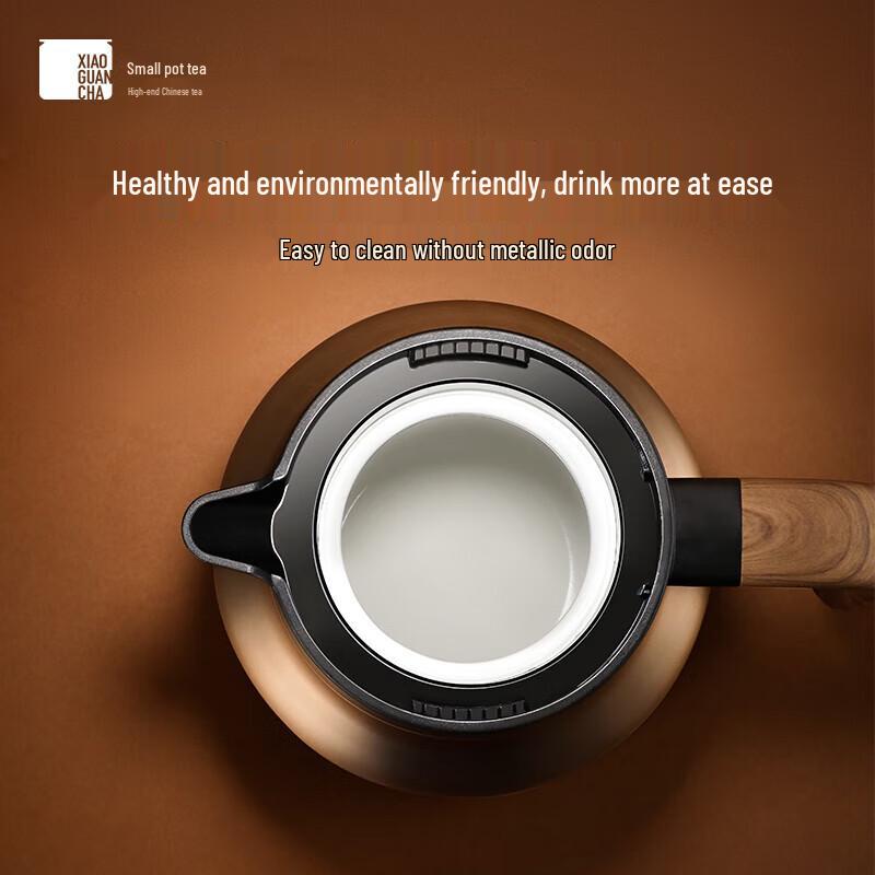 Smart Titanium Insulated Teapot with Temperature Display